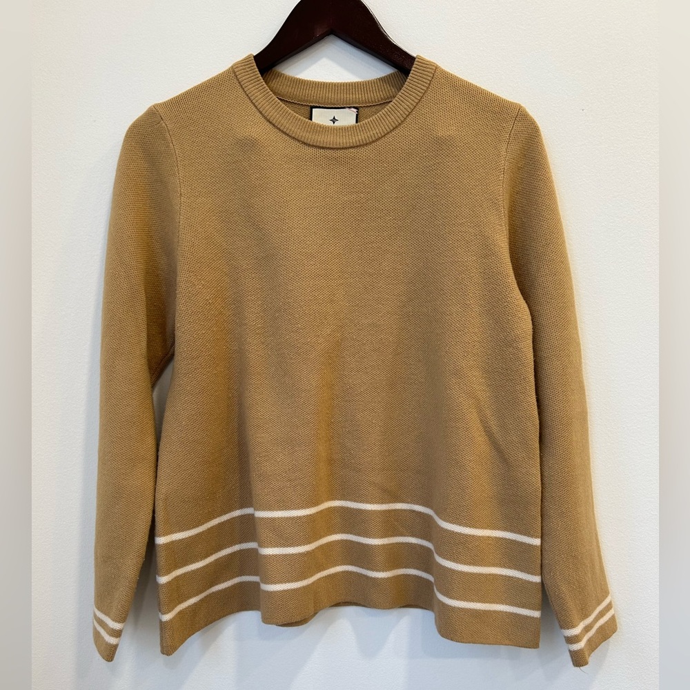 Tuckernuck Olympia Knit Top in Camel